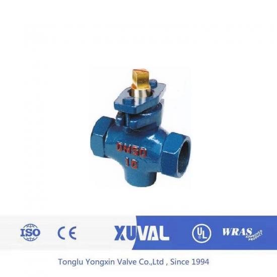 Two way plug valve
