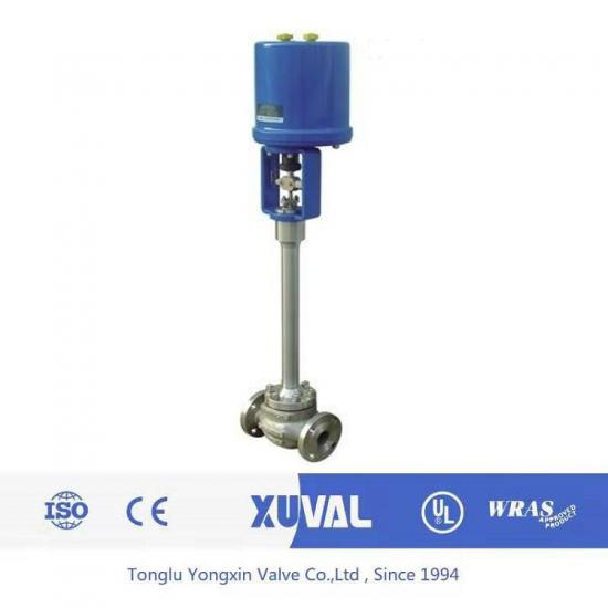 Cryogenic control valve