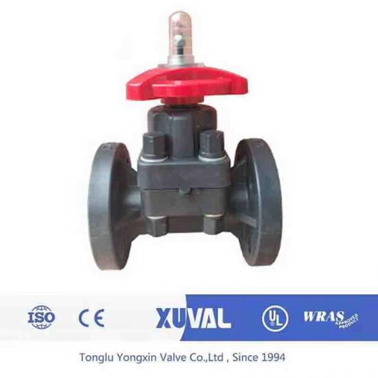 Corrosion resistant diaphragm valve